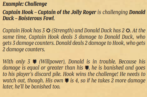 What is the Challenge in Lorcana TCG?