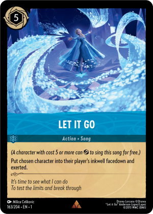 song card