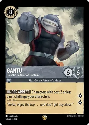 Gantu - The First Chapter card effect