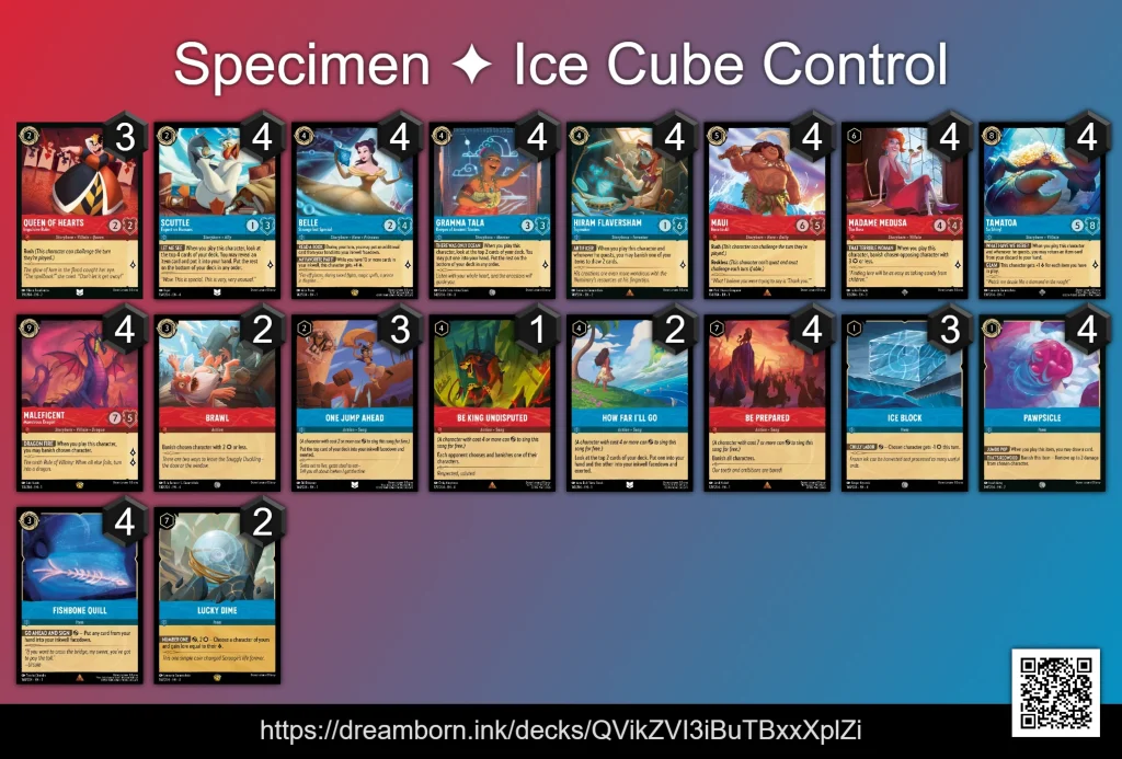 ruby sapphire lorcana deck list